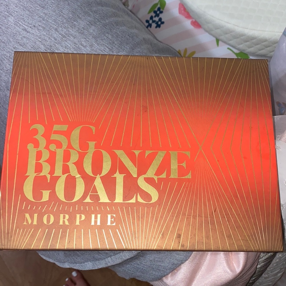 35G bronze goals morphe palette